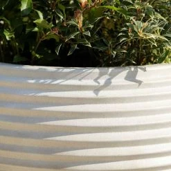 54cm Round Planter Pot In Beige 10 54cm Round Planter Pot In Beige -Plants outlet store PP82BGEL 1 f07a