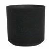 28cm Cylinder Planter In Black -Plants outlet store PP83BLKM 1PP83BLKS b481