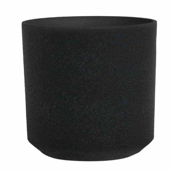 28cm Cylinder Planter In Black 3 28cm Cylinder Planter In Black