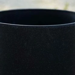 28cm Cylinder Planter In Black 10 28cm Cylinder Planter In Black -Plants outlet store PP83BLKM PP83BLKS 3 10aa