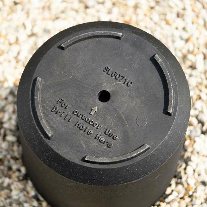 28cm Cylinder Planter In Black 7 28cm Cylinder Planter In Black - Image 5