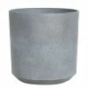43cm Cylinder Planter In Grey -Plants outlet store PP83GRYM 1PP83GRYS 57e7