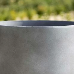 35cm Cylinder Planter In Grey -Plants outlet store PP83GRYM PP83GRYS 3 9935