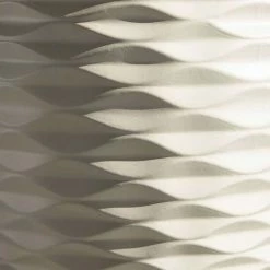 34cm Round Bilbao Planter In Ivory -Plants outlet store PP84WHTS 2 550f