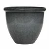 41cm Round Planter In Grey -Plants outlet store PP85GRYM 1PP85GRYS 9d69