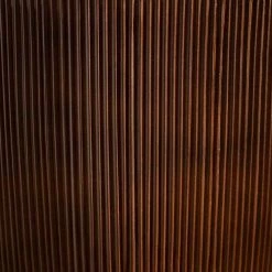 38cm Round Ridged Planter In Brown -Plants outlet store PP86BRNS 2 f280