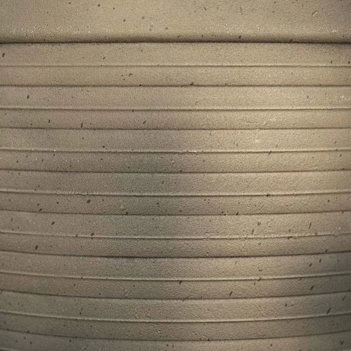 49cm Tall Round Planter In Grey 8 49cm Tall Round Planter In Grey - Image 6