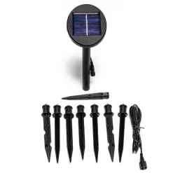 Set Of Seven Solar Powered LED Planter Stake Lights 11 Set Of Seven Solar Powered LED Planter Stake Lights -Plants outlet store PP9032 rollover image 2d66