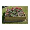 121 Litres - Wooden Timber Raised Square Grow Bed Single Tier - 90cm² (H15cm) -Plants outlet store PP9932 main image 1d7b