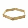 Wooden Timber Raised Hexagon Grow Bed Single Tier - D180cm (H15cm) -Plants outlet store PP9968 main image 06d4