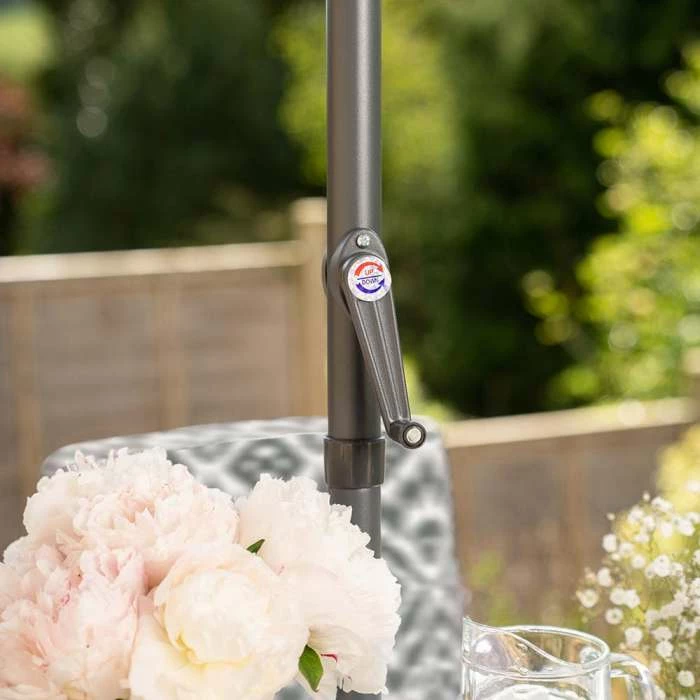 Hadleigh 6 Seater Garden Dining Furniture Set In Grey Pattern By Hectare® 6 Hadleigh 6 Seater Garden Dining Furniture Set In Grey Pattern By Hectare® - Image 4