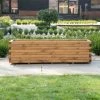 1.8m Pine Raised Trough Planter -Plants outlet store PS main 24e7