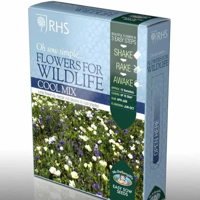 Shake And Sow Flowers For Wildlife - Cool Mix | 3 Shake And Sow Flowers For Wildlife - Cool Mix |
