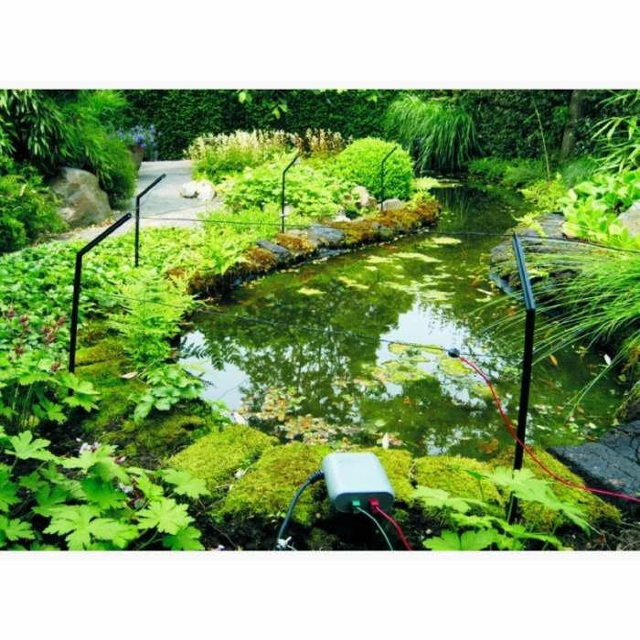 Electric Fence Pond Protector By Velda 3 Electric Fence Pond Protector By Velda