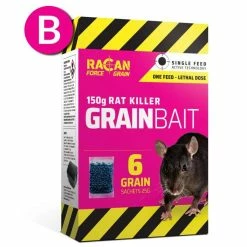 Rat Killer Grain 6 X 25g - Racan Force