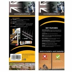 Defender® Plastic Wide Bird Spikes 3 Metre Pack 9 Defender® Plastic Wide Bird Spikes 3 Metre Pack -Plants outlet store SP5023 add image 2 3e05