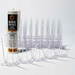 Defender® Plastic Wide Bird Spikes 3 Metre Pack 7 Defender® Plastic Wide Bird Spikes 3 Metre Pack -Plants outlet store SP5023 rollover image 411a