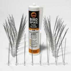 Defender® Stainless Steel Pro Bird Spikes 2.5 Metre Pack 7 Defender® Stainless Steel Pro Bird Spikes 2.5 Metre Pack -Plants outlet store SP5024 rollover image 9559