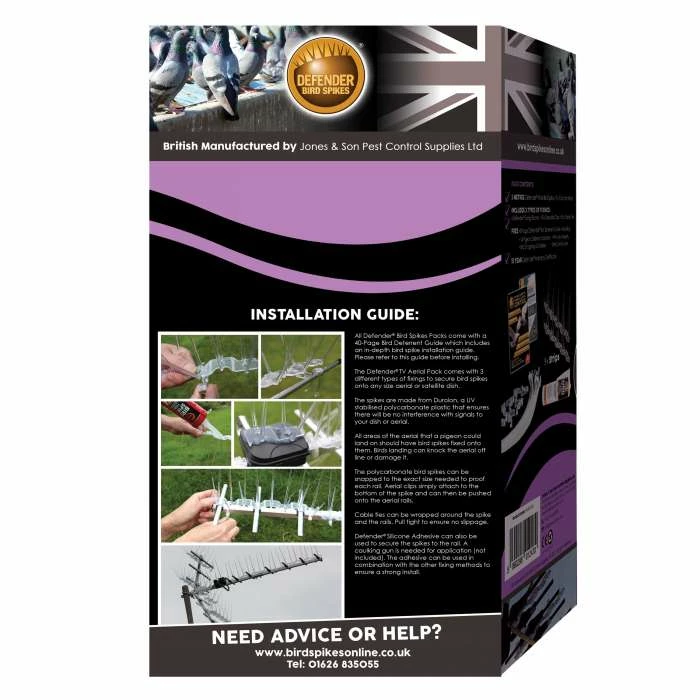 Defender® TV Aerial Bird Spikes 3 Metre Pack 5 Defender® TV Aerial Bird Spikes 3 Metre Pack - Image 3