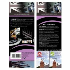 Defender® TV Aerial Bird Spikes 3 Metre Pack 9 Defender® TV Aerial Bird Spikes 3 Metre Pack -Plants outlet store SP5028 add image 2 c3d1