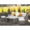'Peony' Luxury Rattan 5 Seater Modular Garden Sofa Set With Open Coffee Table And Footstools In Stone By Primrose Living 2 'Peony' Luxury Rattan 5 Seater Modular Garden Sofa Set With Open Coffee Table And Footstools In Stone By Primrose Living -Plants outlet store Stone FU102252 FullSet d1ab