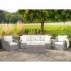 'Peony' Luxury Rattan 5 Seater Modular Garden Sofa Set With Coffee Table In Stone By Primrose Living 1 'Peony' Luxury Rattan 5 Seater Modular Garden Sofa Set With Coffee Table In Stone By Primrose Living -Plants outlet store Stone FU102254 1 FullSet fce4