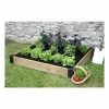 180 Litres - Haxnicks Raised Bed Base - 1.2m X 1m (H15cm) -Plants outlet store TE0135 main image 6fdf