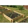 270 Litres - The Chamberlain Wooden Raised Grow Bed By Lacewing™ - 100cm² (H27cm) -Plants outlet store TE025427 main image 3d4c