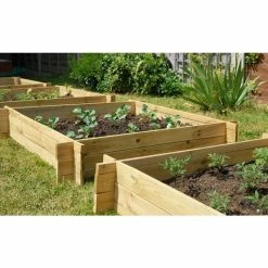 350 Litres - The Chamberlain Wooden Raised Grow Bed By Lacewing™ - 100cm² (H35cm) -Plants outlet store TE025435 add image 3 f61b