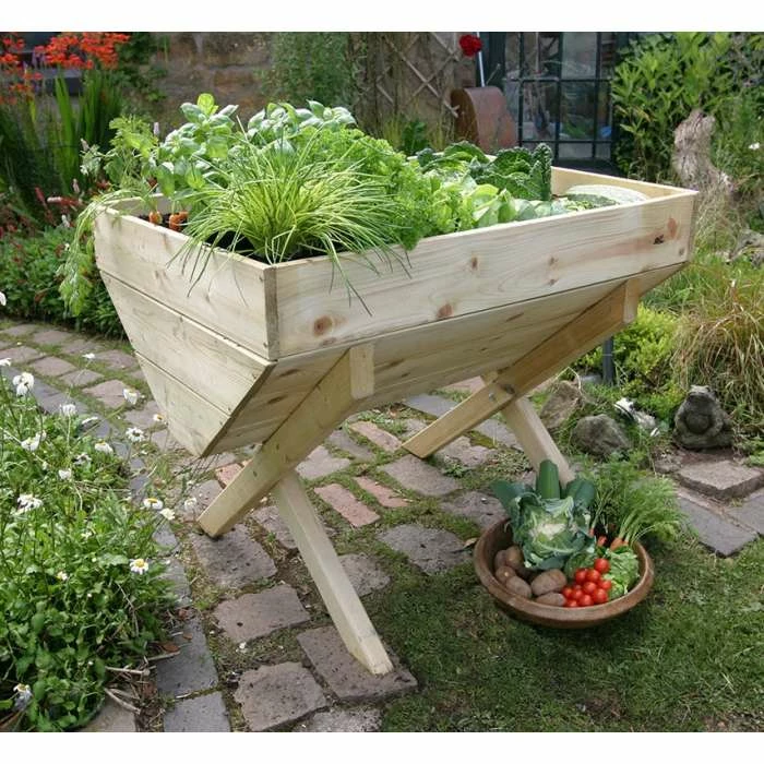Zest 1m (3ft 3in) Wooden Raised Veg Bed 3 Zest 1m (3ft 3in) Wooden Raised Veg Bed