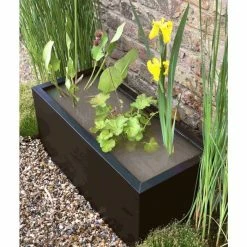 H24cm Pond-In-A-Trough Black Wildlife-Friendly Zinc Planter 14 H24cm Pond-In-A-Trough Black Wildlife-Friendly Zinc Planter -Plants outlet store WF9907 add image 4 8d62