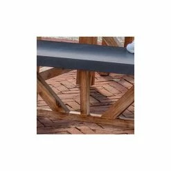 Rustic Cement & Acacia Wood 6 Seater Dining Set With Benches By Primrose Living -Plants outlet store Wood crop 400 99f5