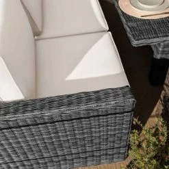 'Iris' Luxury Rattan 8 Seater Garden Sofa Set With Rectangular Rising Table And Parasol In Stone By Primrose Living 10 'Iris' Luxury Rattan 8 Seater Garden Sofa Set With Rectangular Rising Table And Parasol In Stone By Primrose Living -Plants outlet store fu102425 1 ChairClose 20bc