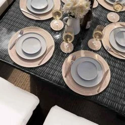 'Iris' Luxury Rattan 9 Seater Garden Sofa Set With Square Rising Table In Stone By Primrose Living -Plants outlet store fu102428 3 TableClose 7862