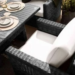 'Iris' Luxury Rattan 7 Seater Garden Sofa Set With Square Rising Table In Stone By Primrose Living 9 'Iris' Luxury Rattan 7 Seater Garden Sofa Set With Square Rising Table In Stone By Primrose Living -Plants outlet store fu102433 ChairClose 7ff7