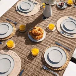 'Iris' Luxury Rattan 10 Seater Garden Sofa Set With Rectangular Table By Primrose Living -Plants outlet store fu102434 2 Table c19c