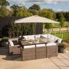 'Iris' Luxury Rattan 10 Seater Garden Sofa Set With Rectangular Table By Primrose Living 2 'Iris' Luxury Rattan 10 Seater Garden Sofa Set With Rectangular Table By Primrose Living -Plants outlet store fu102434 3 FullSet be7f