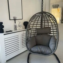 Luxury Rattan Hanging Egg Chair By Primrose Living 13 Luxury Rattan Hanging Egg Chair By Primrose Living -Plants outlet store single egg chair inside bad7